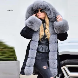 Parka Hooded Overcoat