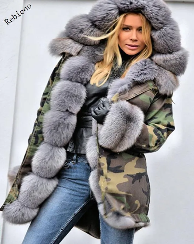 Parka Hooded Overcoat