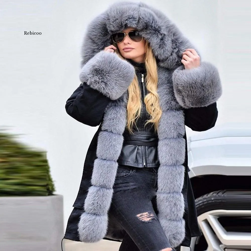 Parka Hooded Overcoat