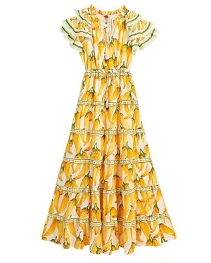 Peppers Off White Maxi Dress