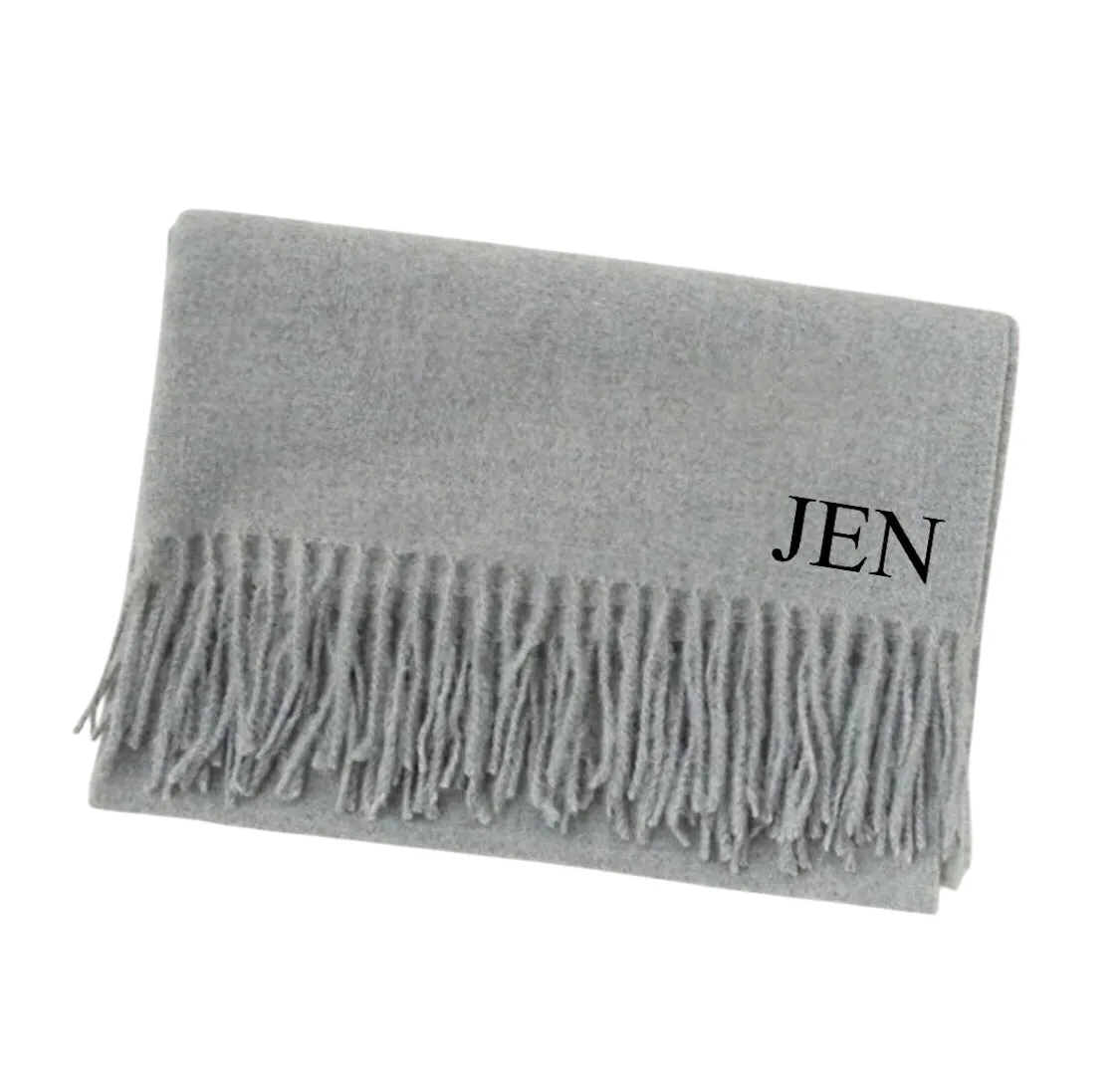 Personalized Cashmere Shawl