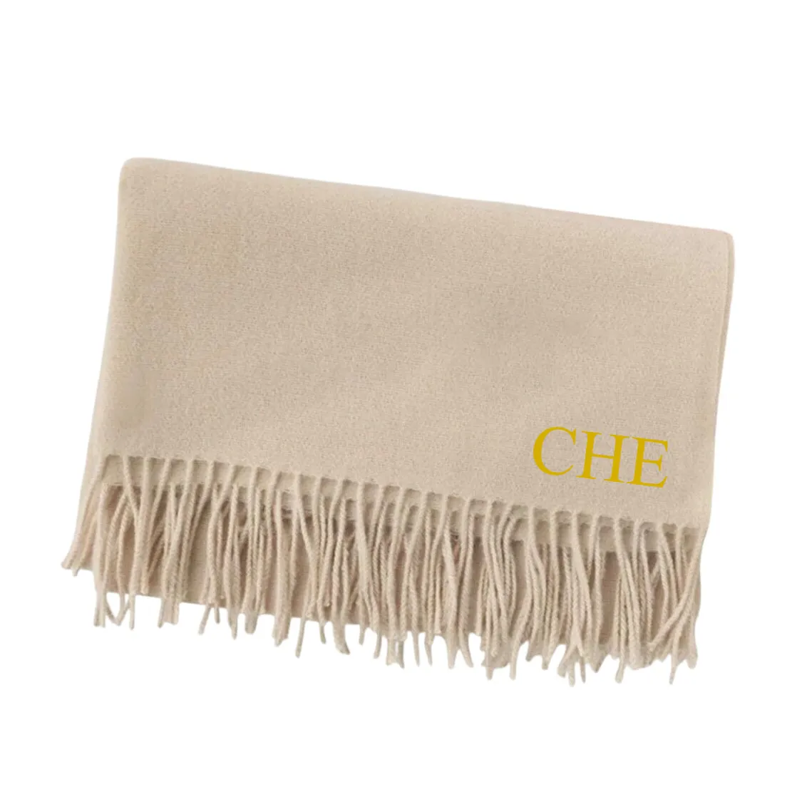 Personalized Cashmere Shawl