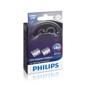 Philips 21W (18957X2) 5W (12956X2) LED Adapter CANbus | Pack of 2