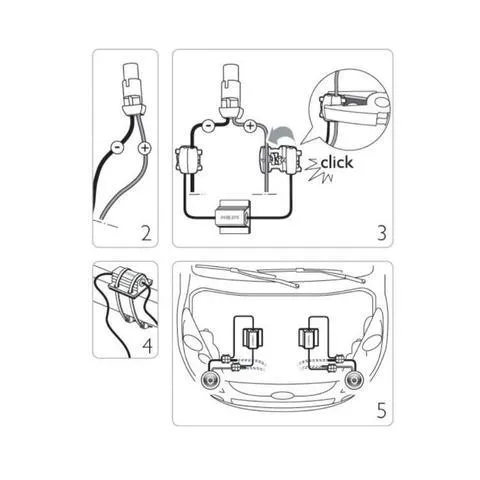 Philips 21W (18957X2) 5W (12956X2) LED Adapter CANbus | Pack of 2
