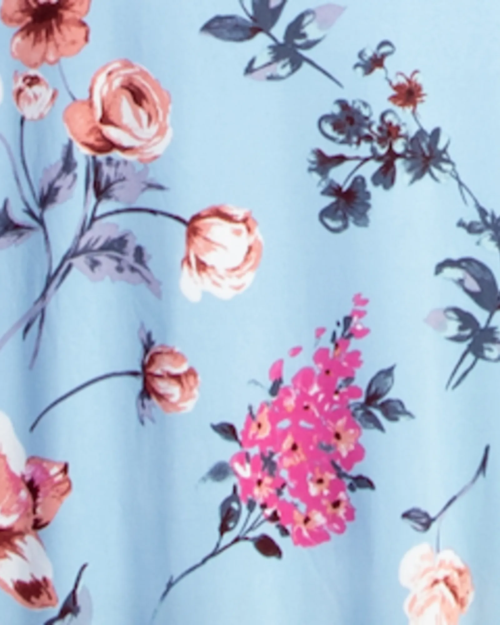 Piper Cold Shoulder Maxi Dress | BREEZY BLUE FLORALS