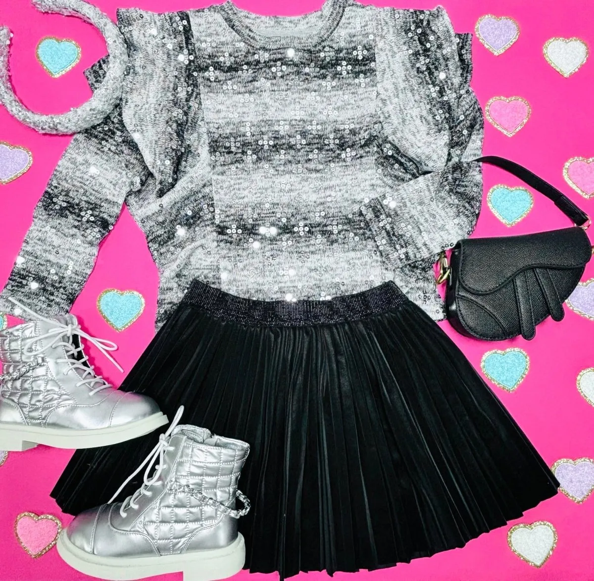 PLEATED SKIRT