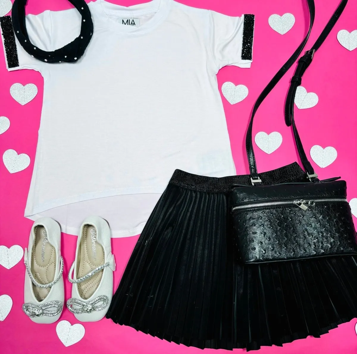 PLEATED SKIRT