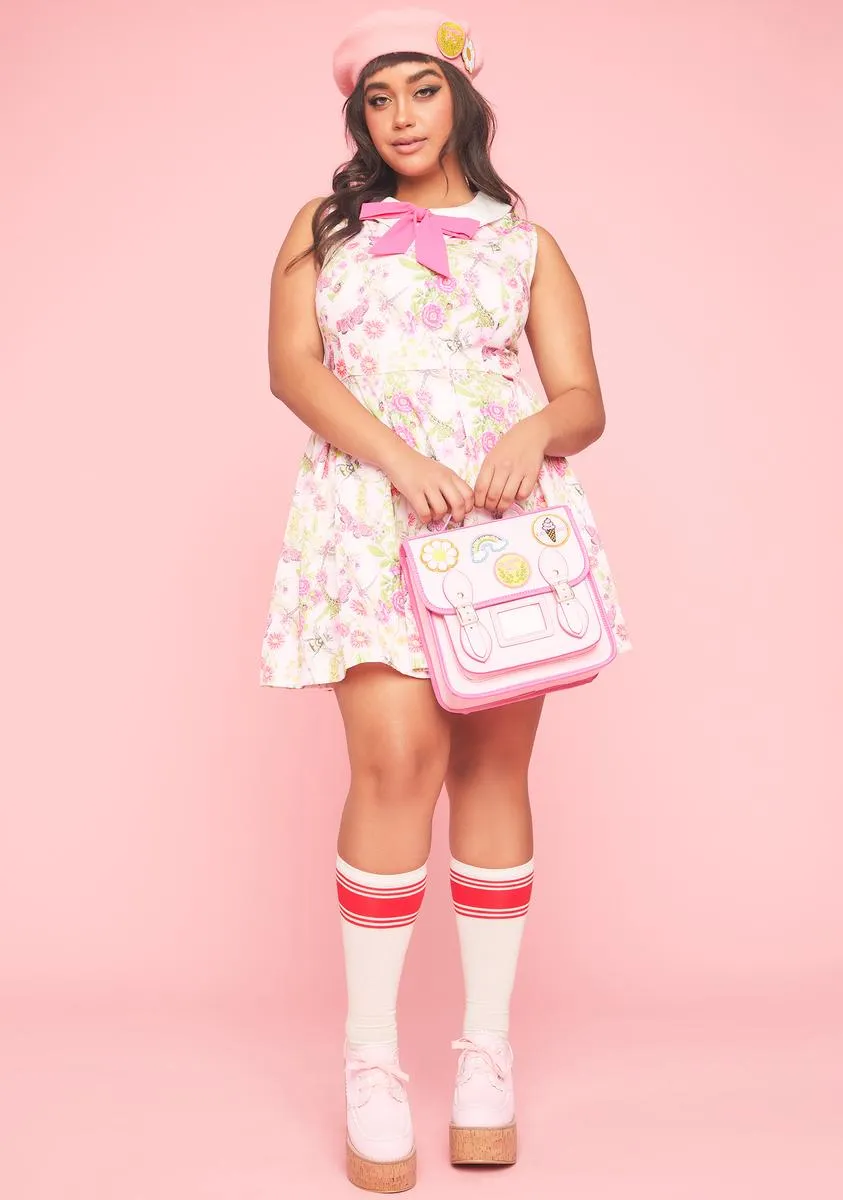 Plus Don't Bug Me Collared Mini Dress