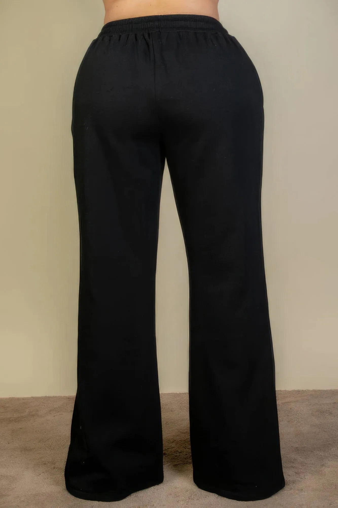 Plus Wide leg Sweatpants