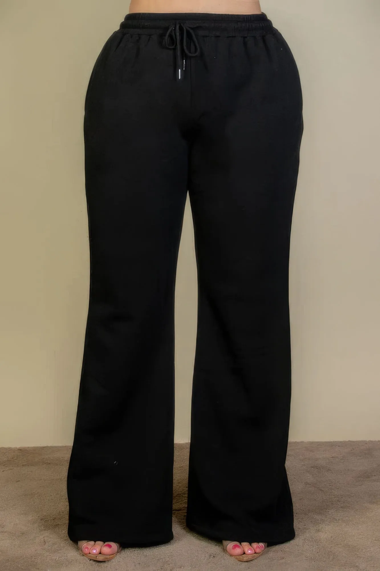 Plus Wide leg Sweatpants
