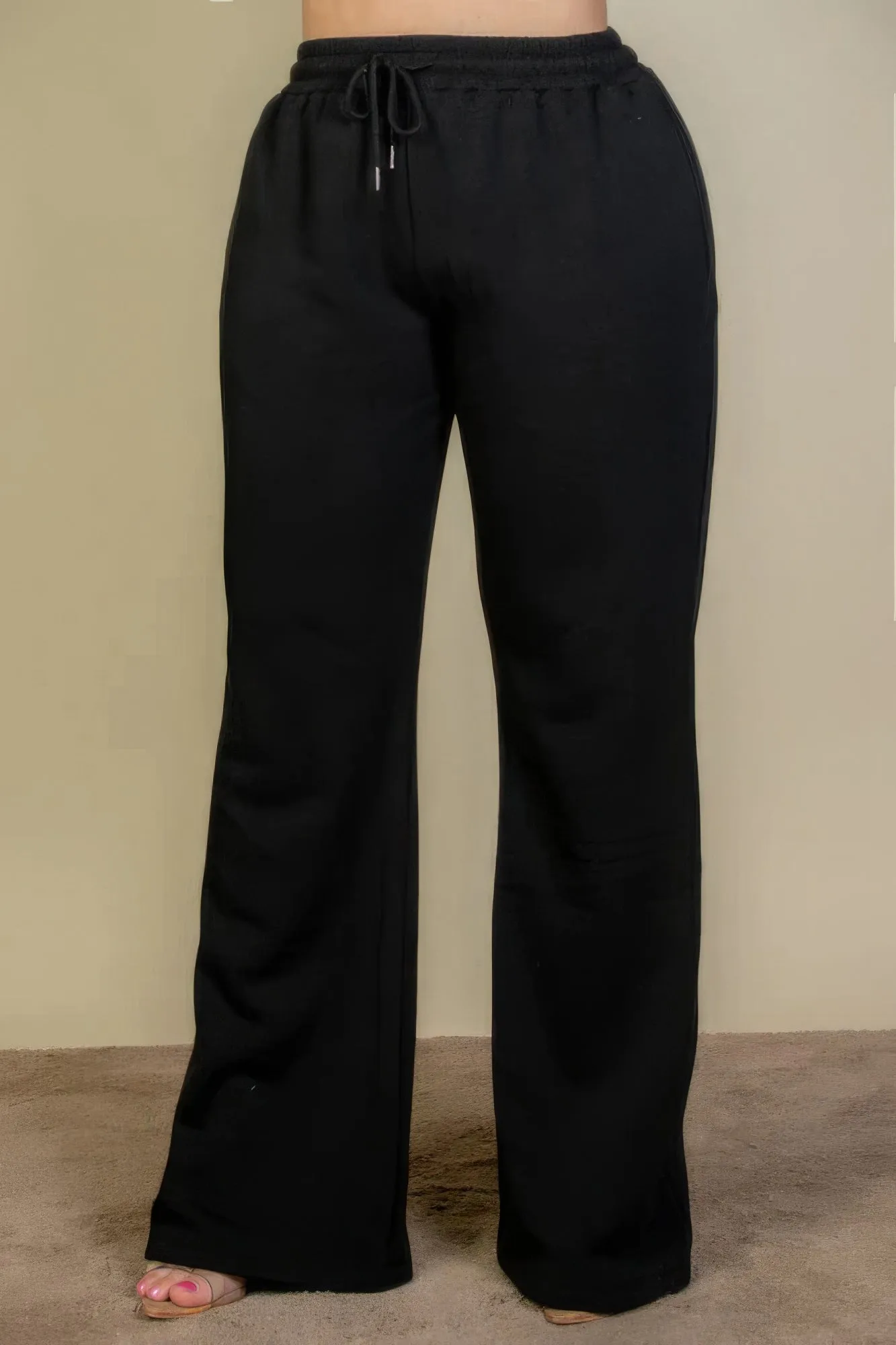 Plus Wide leg Sweatpants
