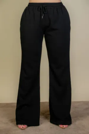Plus Wide leg Sweatpants