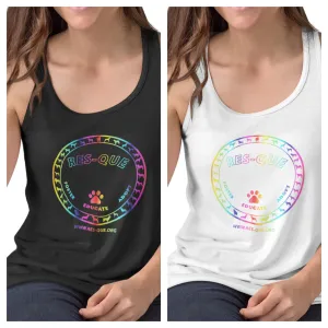 Pride Res-Que Flowy Racerback Tank