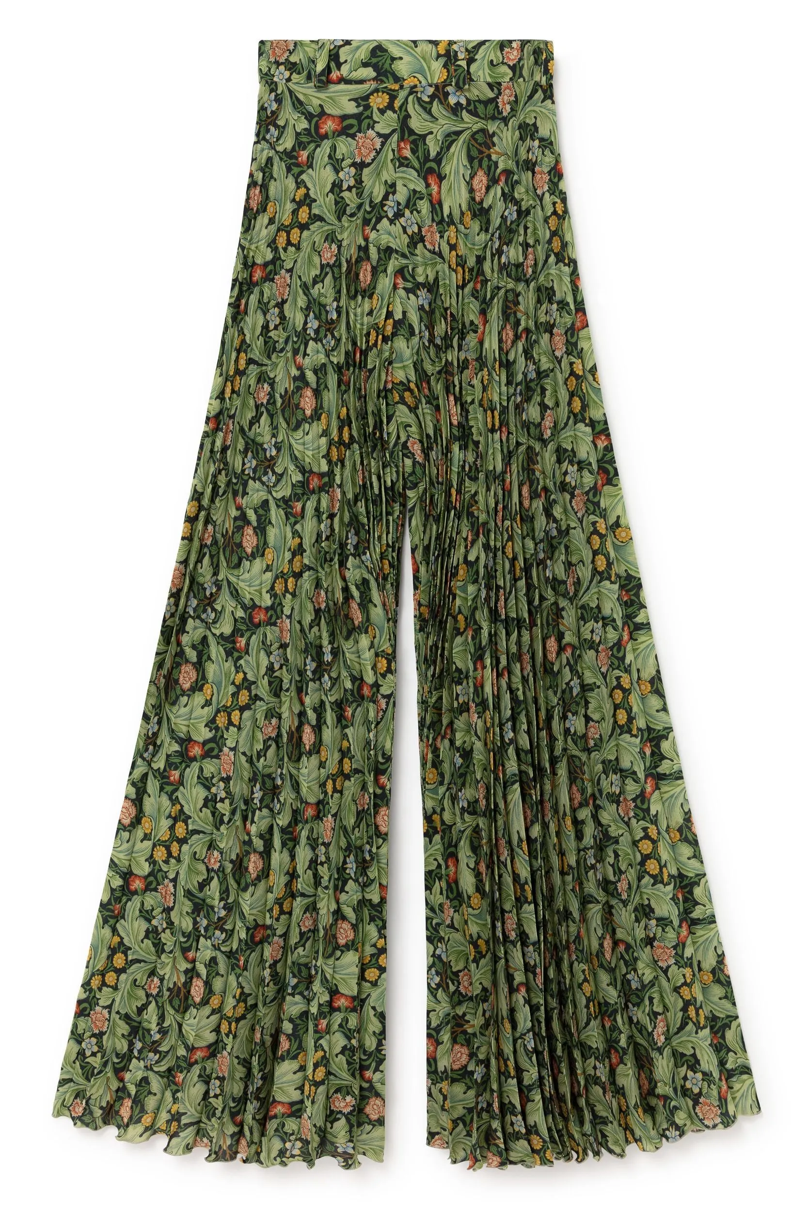 Printed Crop Jacket, and Pleated Printed Skirt