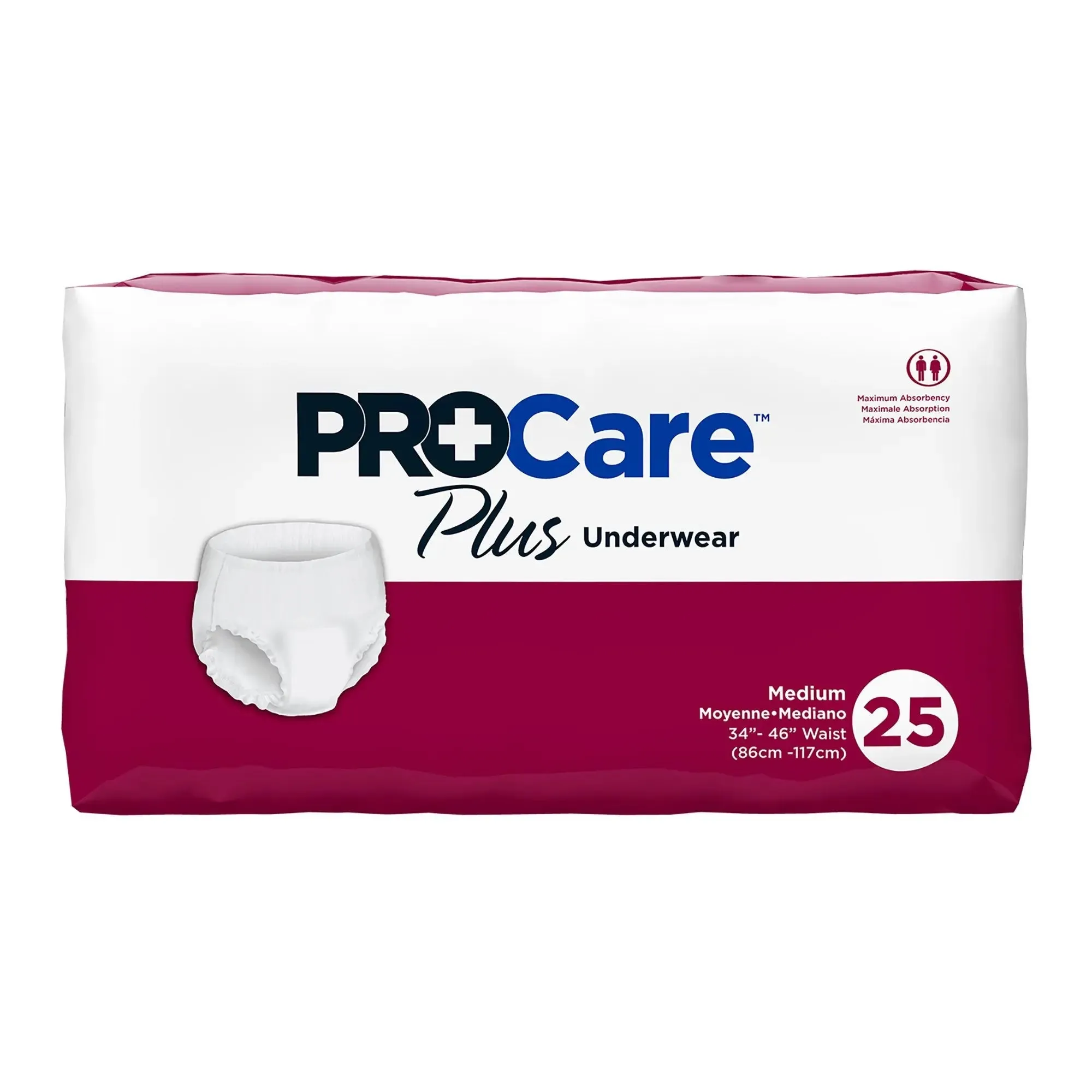 ProCare Plus Protective Underwear, Moderate Absorbency, Pull Up