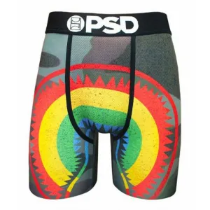 PSD Camo Rainbow Mens Multicolored Boxer Briefs Large Underwear - E31811024-MUL-L