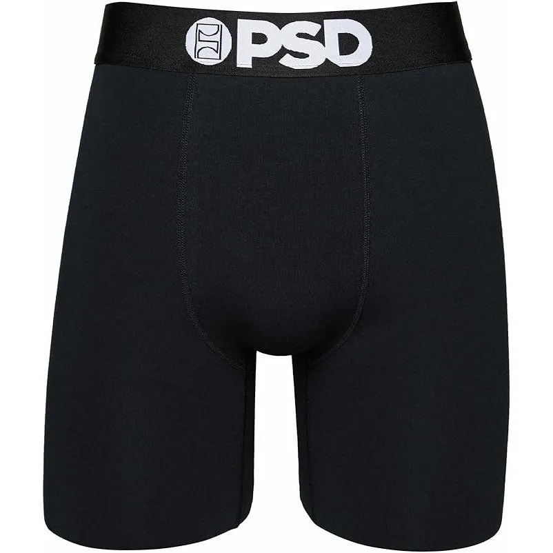 PSD Men's Multicolor Moisture-Wicking Fabric 95/5 Blk 3-Pack Boxer Briefs Large Underwear - 322180160-MUL-L