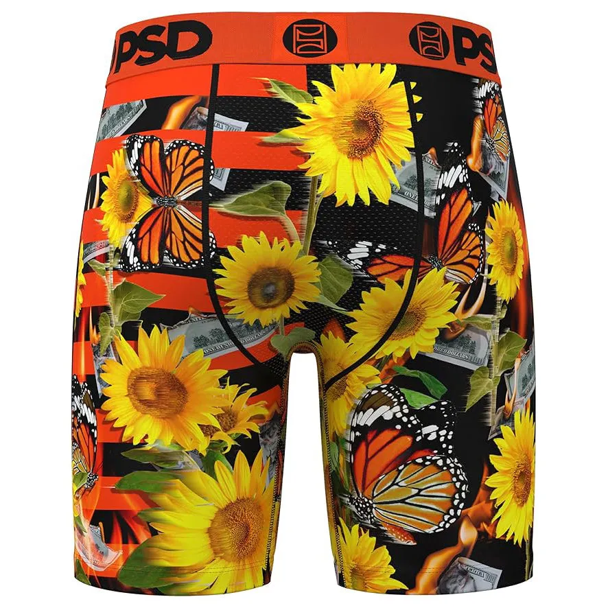 PSD Men's Multicolor Sunfire Split Boxer Briefs Medium Underwear - 324180062-MUL-M