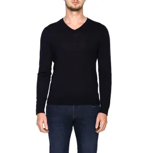 Pull col-v fini cashmere