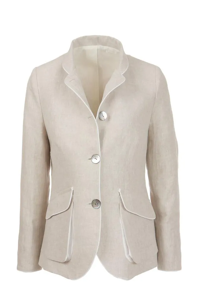 Pure Linen Jacket