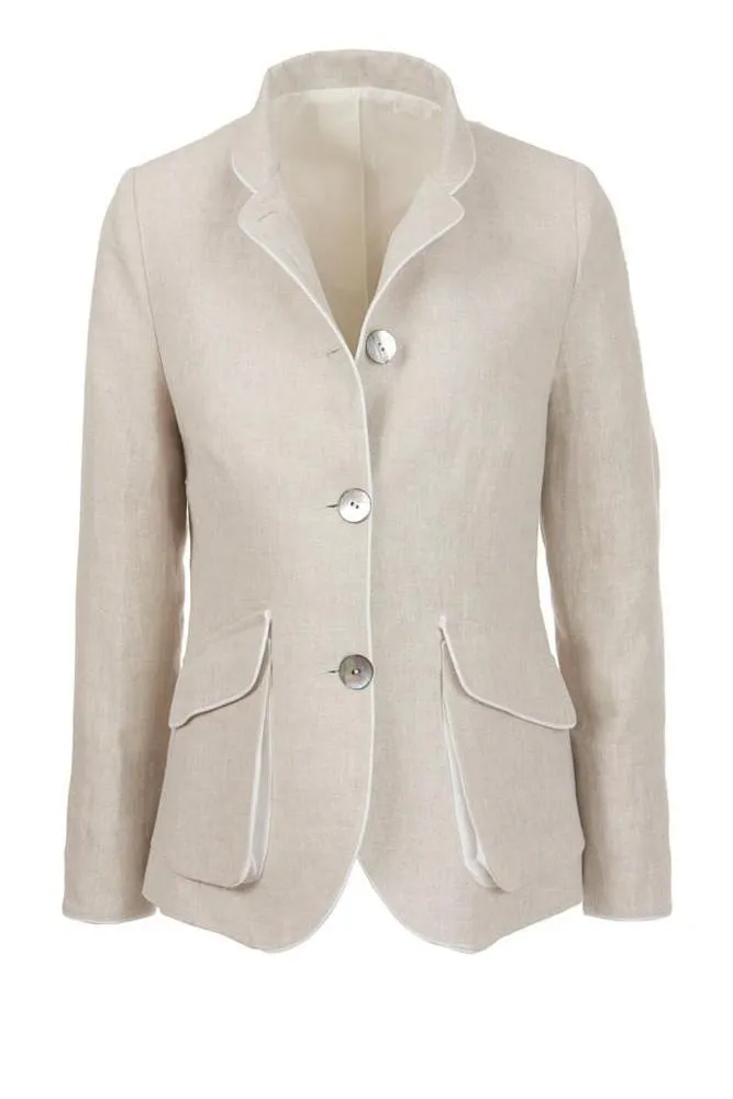 Pure Linen Jacket