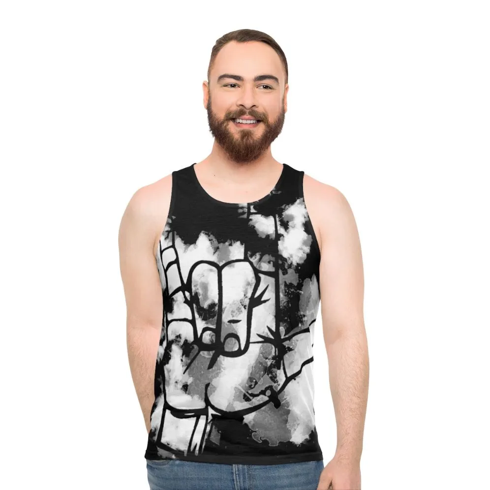 "I Love You ASL" Unisex Tank Top for Deaf Awareness