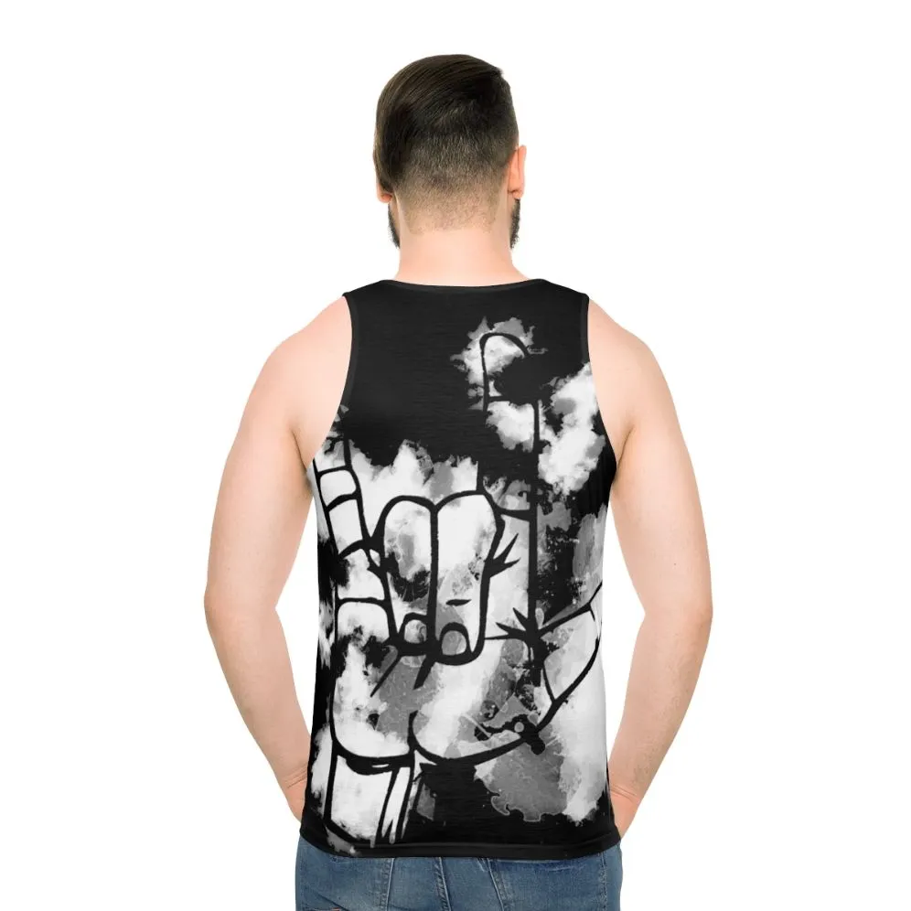 "I Love You ASL" Unisex Tank Top for Deaf Awareness