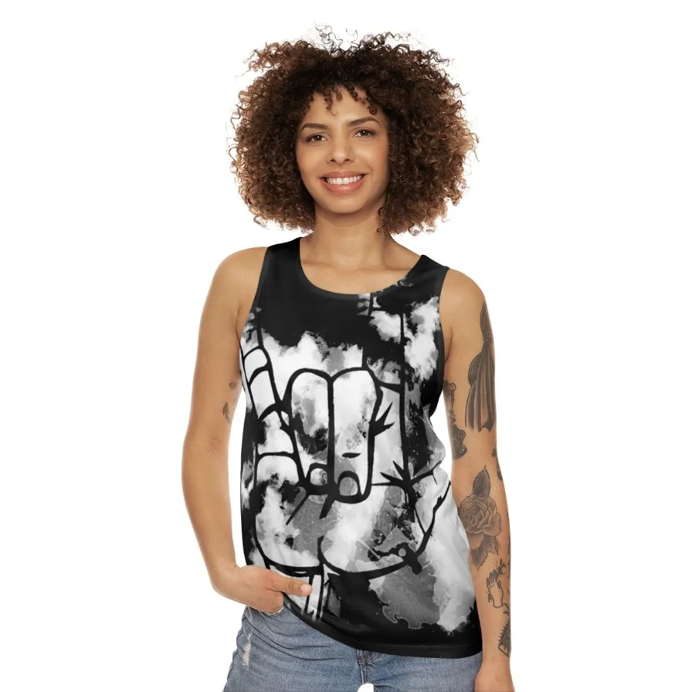 "I Love You ASL" Unisex Tank Top for Deaf Awareness