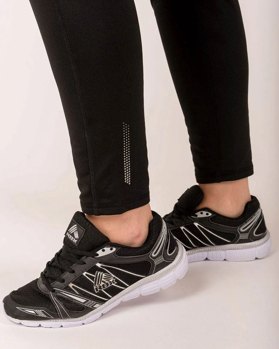 RBX Active Women's Plus Size Fleece Fitted Athletic Sweatpants Charcoal 3X