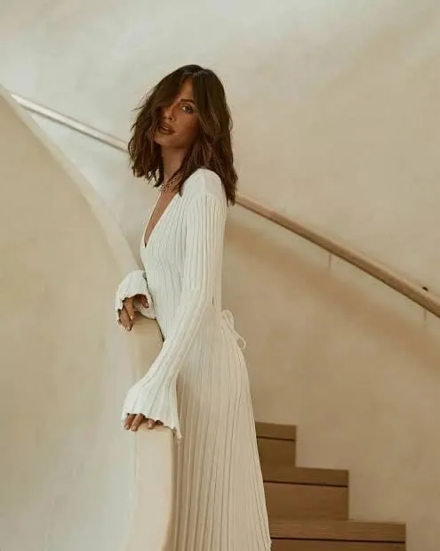Reign Stone Long Sleeve Dress