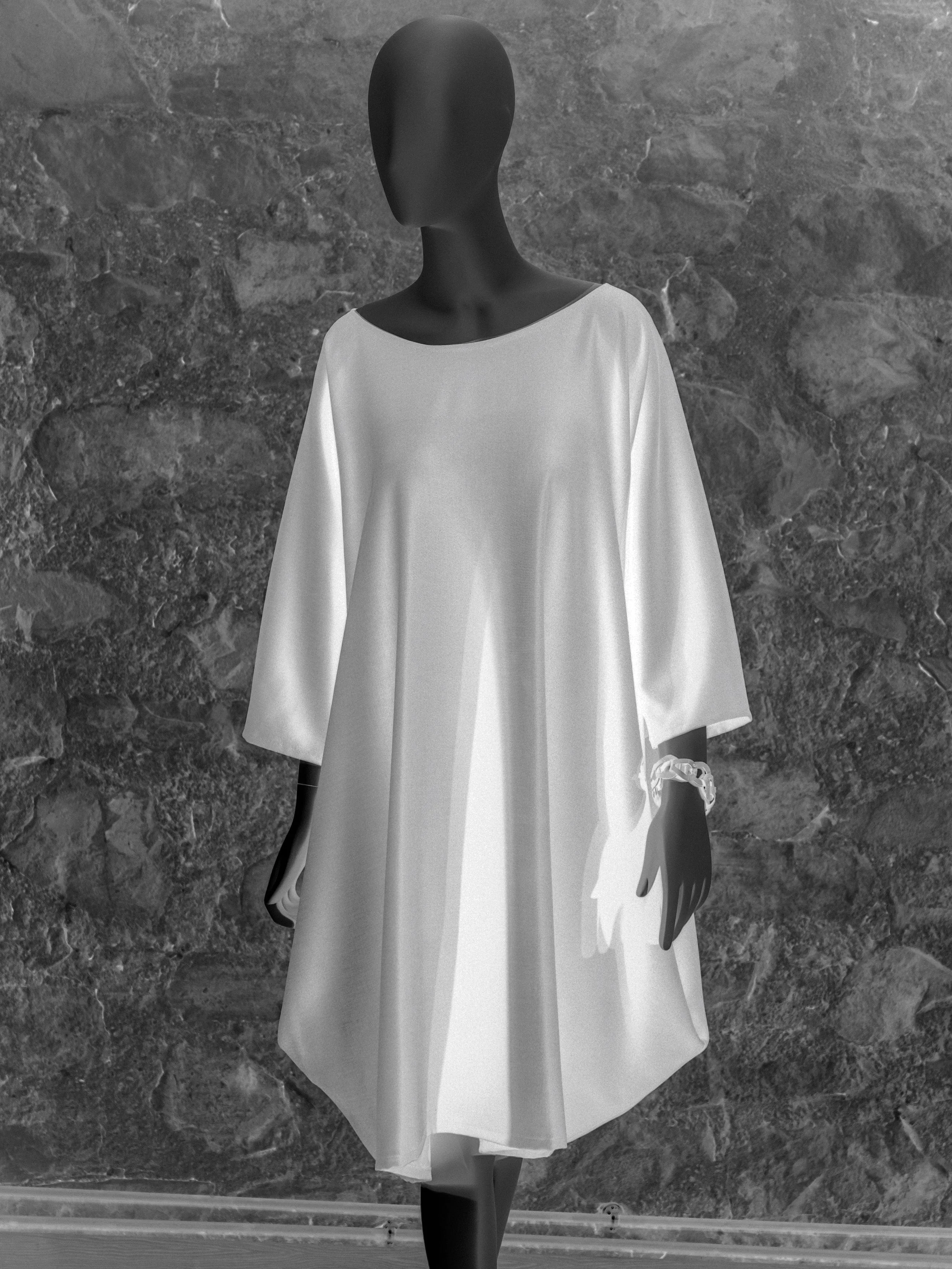 ROBE coupe diamante, alliée de toutes les formes