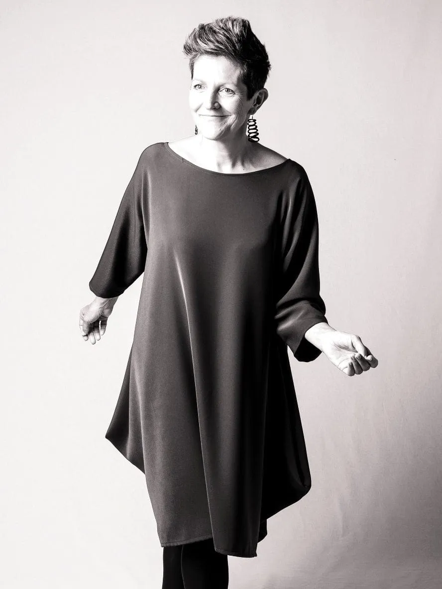 ROBE coupe diamante, alliée de toutes les formes