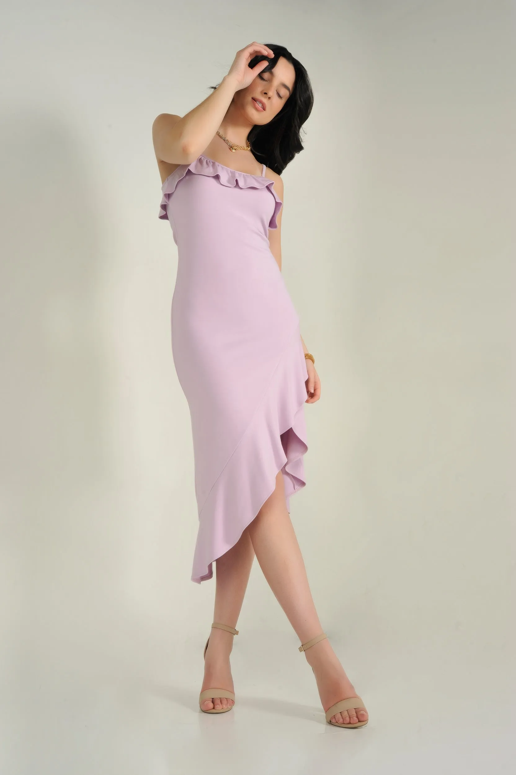Robe maxi à volants - VI - (R-C14)