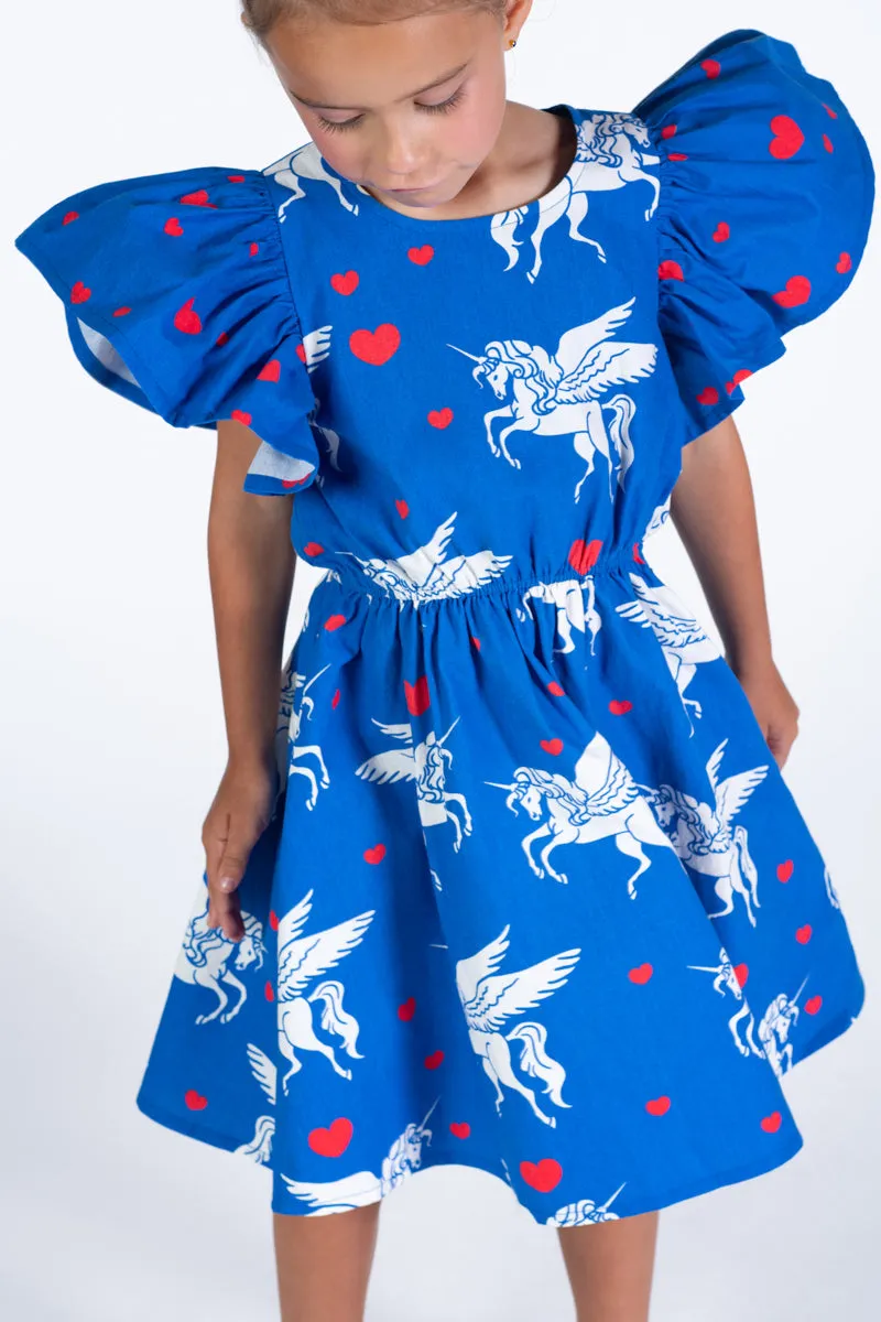 ROCK YOUR BABY - LES LICORNES ANGLE WING DRESS