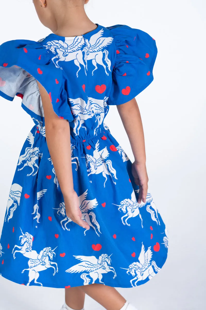 ROCK YOUR BABY - LES LICORNES ANGLE WING DRESS