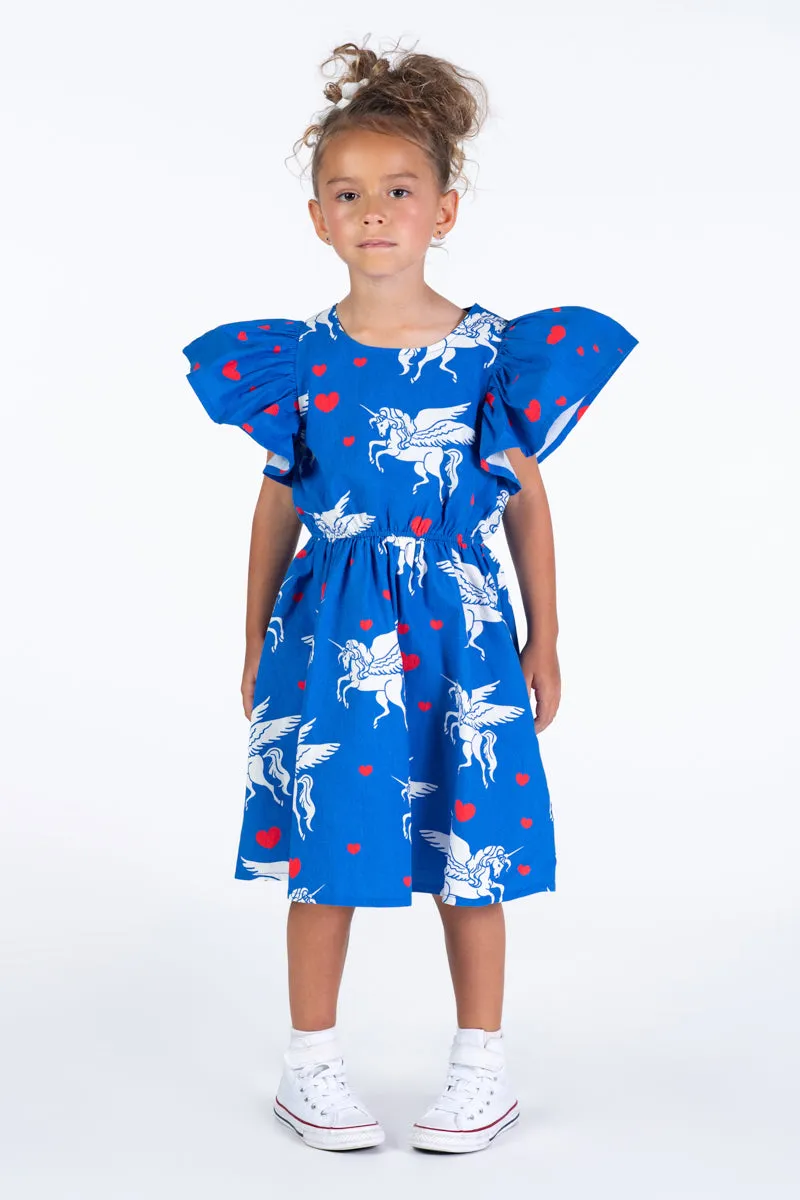 ROCK YOUR BABY - LES LICORNES ANGLE WING DRESS