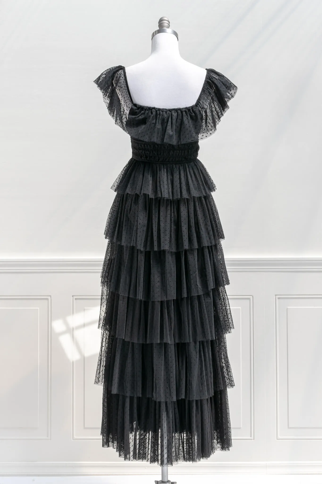 Sacré-Coeur Maxi Dress - Black
