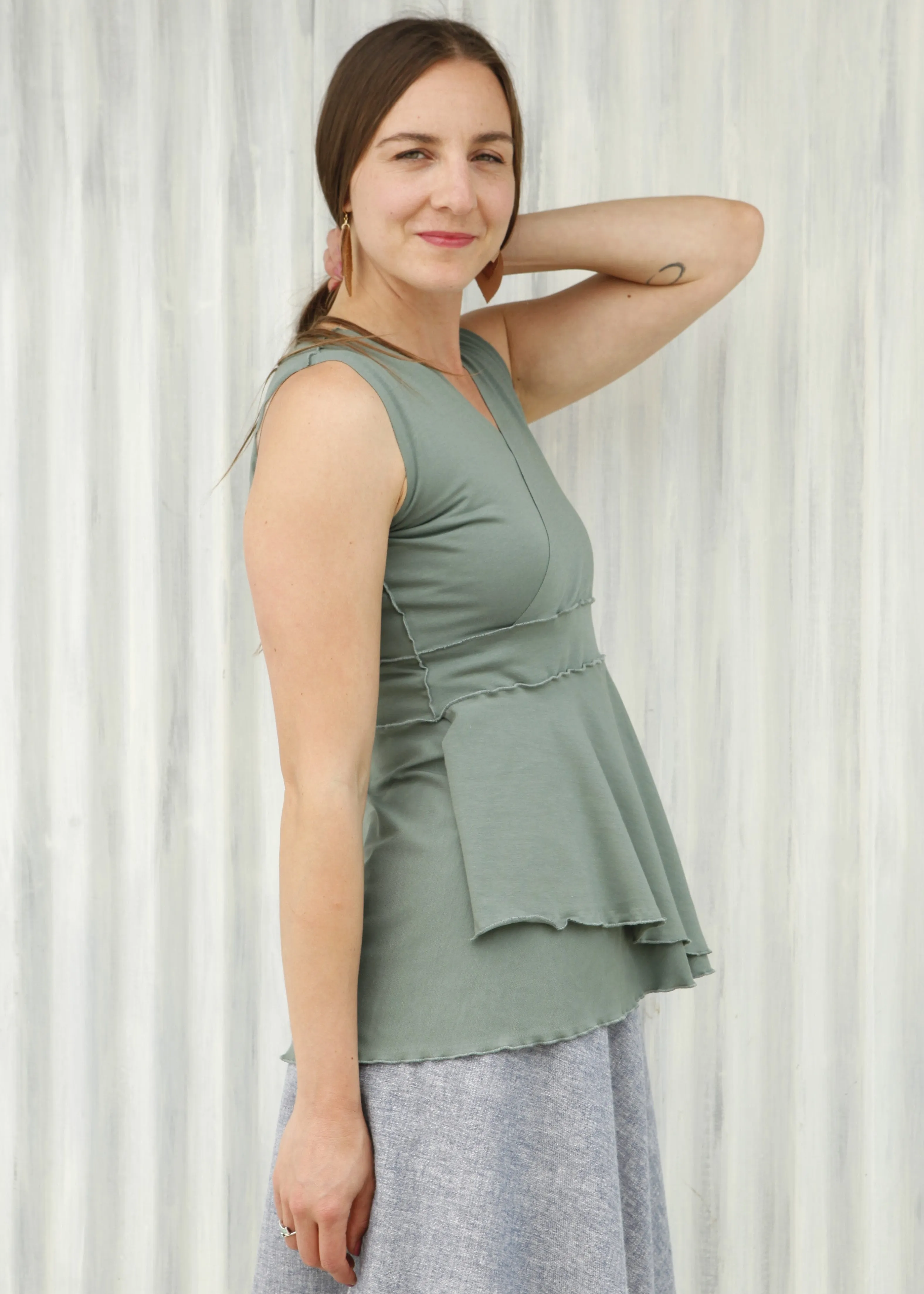 Sage Rowena Top
