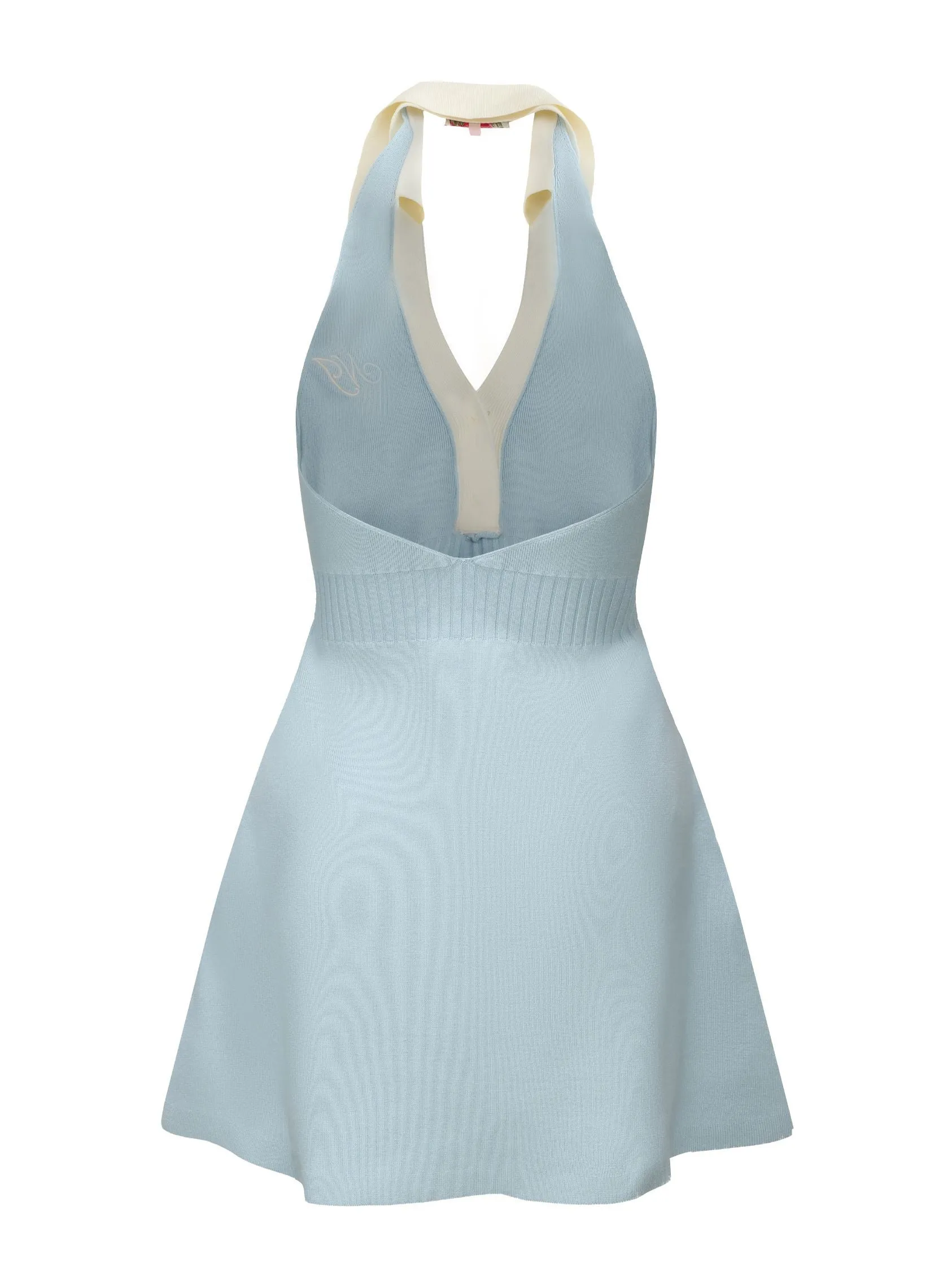 Samantha Knit Dress (Blue)