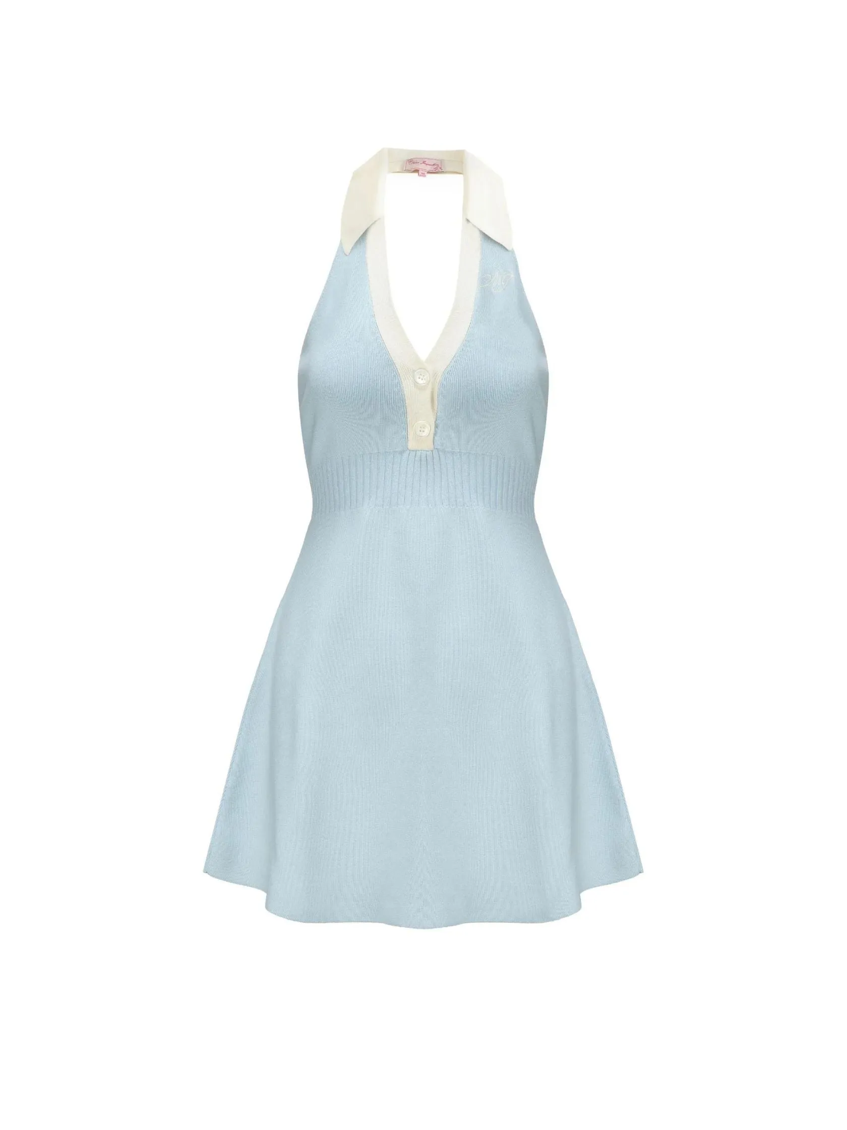 Samantha Knit Dress (Blue)