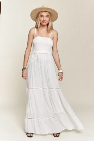 See the Sun Smocking Top Tiered Cami Sundress