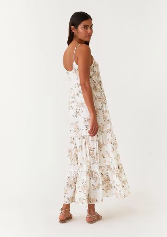 Serendipity Floral Sleeveless Maxi Dress