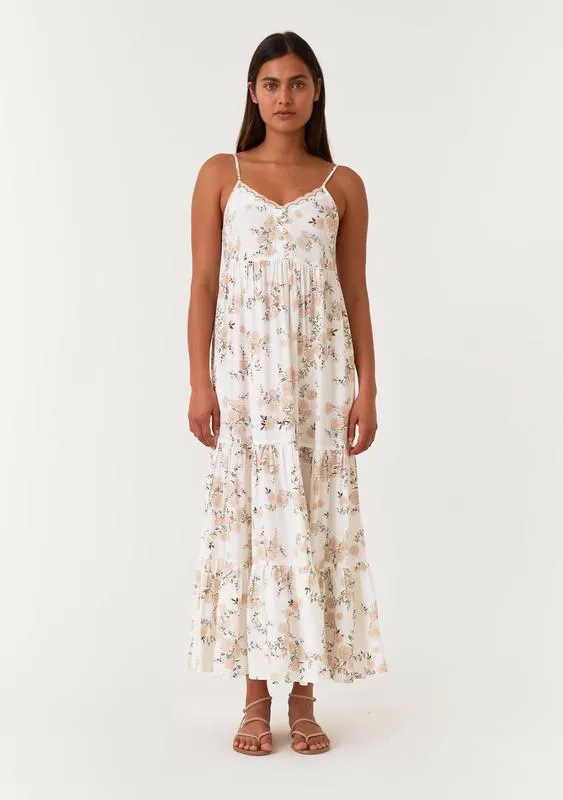 Serendipity Floral Sleeveless Maxi Dress