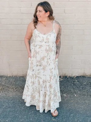 Serendipity Floral Sleeveless Maxi Dress