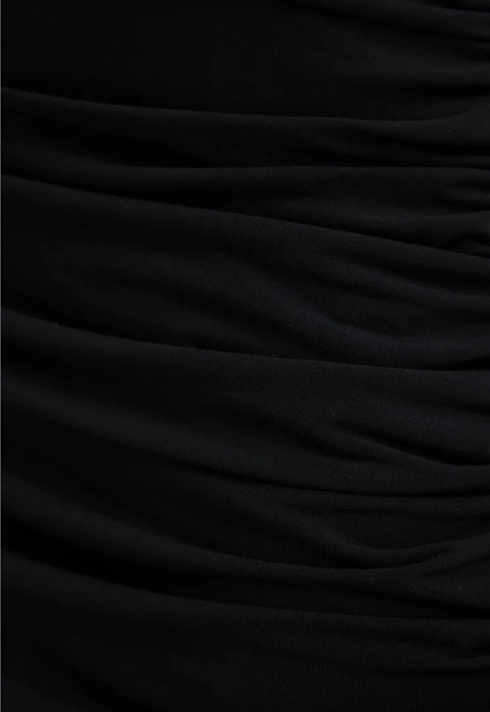 Slink Italian Jersey Skirt in Black