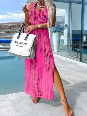 Slit Side Beach Maxi Dress