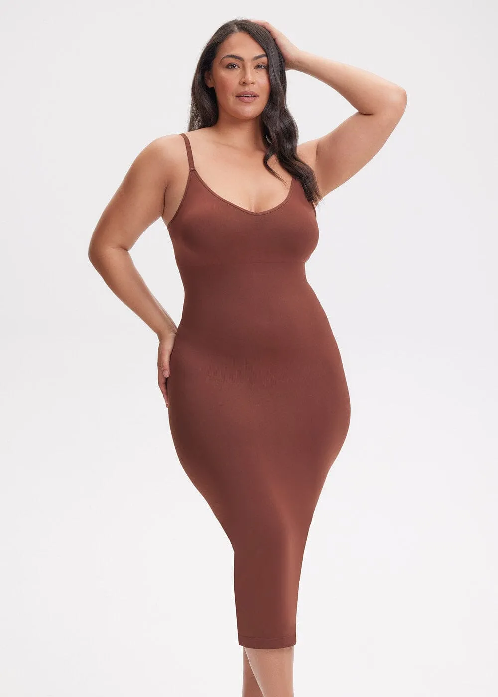 SnatchedKnit V-neck Sami Maxi Dress