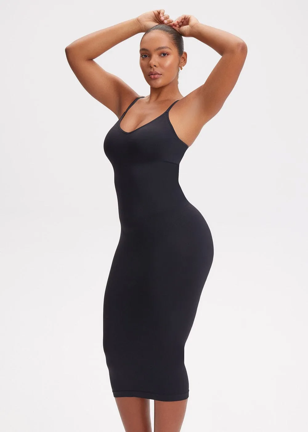 SnatchedKnit V-neck Sami Maxi Dress