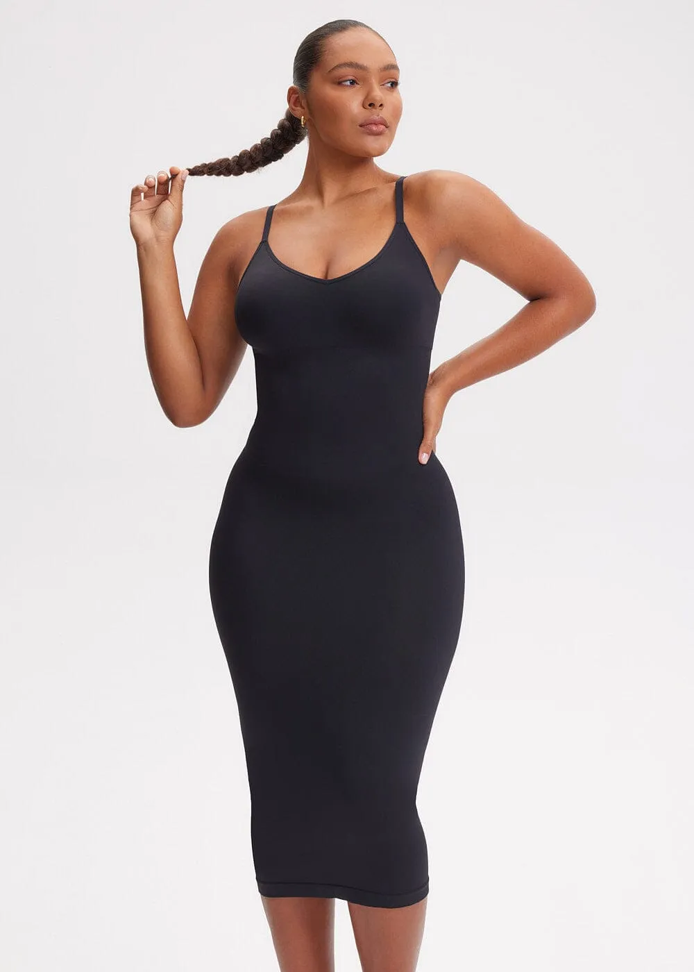 SnatchedKnit V-neck Sami Maxi Dress