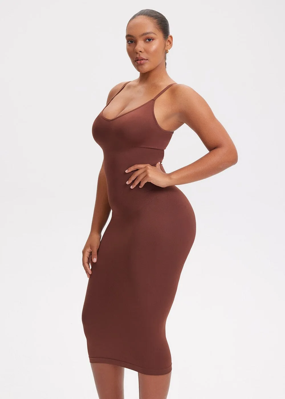 SnatchedKnit V-neck Sami Maxi Dress